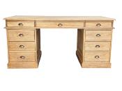 Bureau Bois Massif  Directoire  Sur Mesure  | 170