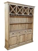 Grand Arriere de Bar du Vigneron en bois | 180