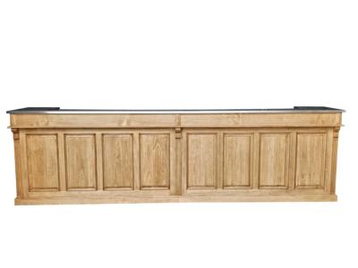 Comptoir de Bar  en Bois | 380 cm long