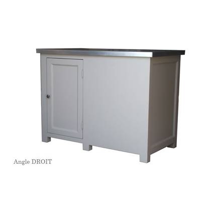 Meuble de cuisine d'angle en bois | 120