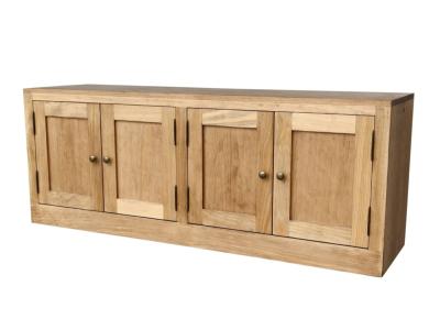 Meuble Bas 4 Portes en Bois  Sur Mesure LOUP | 156 long