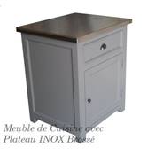 Plateau Inox Brossé