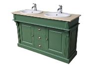 Meuble Salle de Bain Retro chic Vintage   en Bois | Biarritz 151