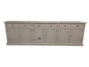 Grand Buffet bas Hossegor 6 portes en Pin | 300