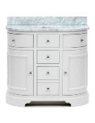 Meuble de Salle de Forme Arrondi | Mayfair 100