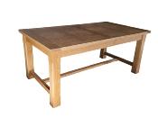 Table de Ferme Chêne Massif Extensible  / Rallonges intégrées