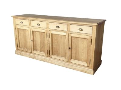 Buffet bas Cottage en Pin Massif 4 Portes | 180