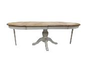 Table Ronde Pied Central en Chêne Massif Extensible |120