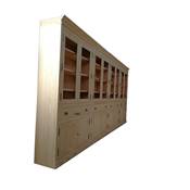 Bibliotheque en Bois Brut sur Mesure