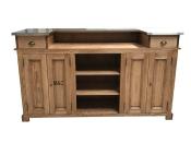 Comptoir de Bar Suisse 190 / Bois & Inox