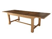 Table de Ferme Chêne Massif Extensible  / Rallonges intégrées